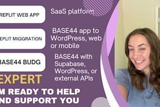 fix replit web app base44 debug expert wordpress base44 website base44 integrate