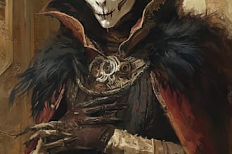 fantasy horror and fantasy horror character