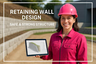design safe and strong retaining walls for your property