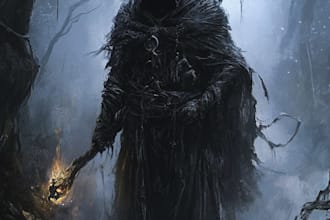 fantasy horror and fantasy horror character