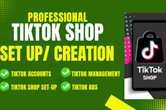 create tiktok shop UK tiktok shop USA tiktok shop account