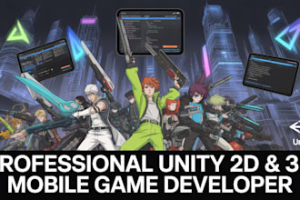 create unity 3d game systems character, ai, physics, multiplayer prototype