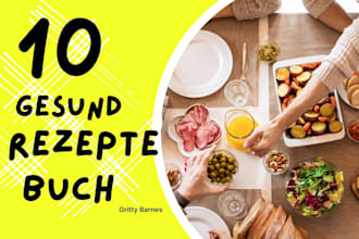 kochbuch schreiben kochbuch entwerfen rezeptbuchautor essensplan ebook autor