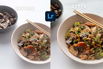 professionally edit your food photos