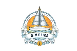 design corporate clean logo for a new sailboat