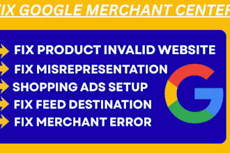 fix google merchant center suspension gmc misrepresentation fix gmc suspension