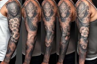 do sleeve tattoo design tattoo cover up custom tatoo design