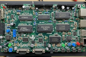 design embedded system using mcu at89c51, pic32mx, atmega328pu etc