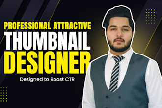 professional youtube thumbnail design fast delivery