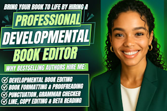 developmental book editor, proofread literary fiction, copy editor fiction novel