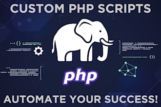 make custom php script