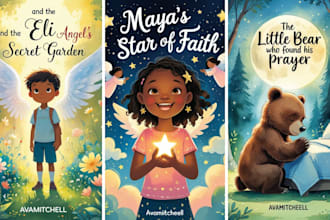 christian children story book illustration children story book illustration