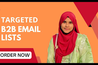 do targeted niche specific USA email list linkedin lead generation