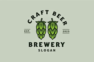 make eye catching craft beer logo