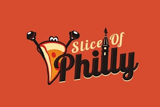 design modern new philly pizzeria company logo