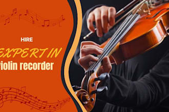 record solo violin, baritone violin, stroh violin, viola, or strings