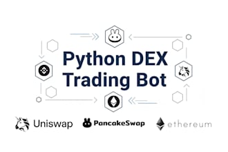 build python trading bot for uniswap pancakeswap