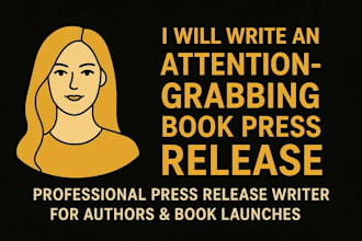 write an attention grabbing book press release
