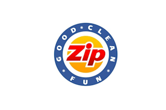 design modern unique zip car wash logo