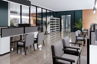 remodel office interior space,  commercial space, workplace spaces, meeting room