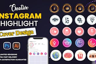 instagram highlight cover design