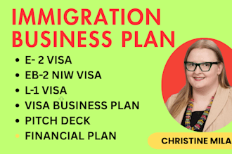 write a visa business plan for eb2niw