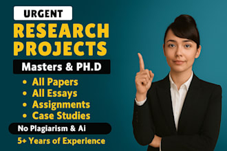 proofread your research, case study, project work for college and university
