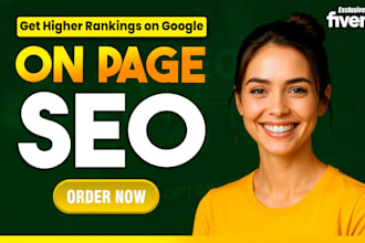 do wordpress on page SEO and technical optimization