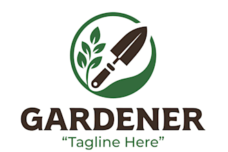 design high quality gardening logo with creative concept