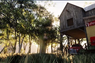 create optimized unreal engine levels and environments