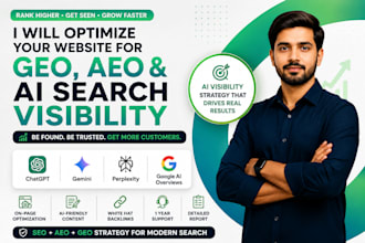 optimize your website for GEO aeo and ai search visibility