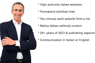 publish guest post backlinks on high authority italian websites
