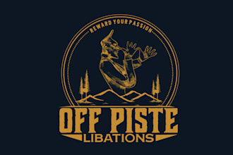design stand out glamorous distillery logo