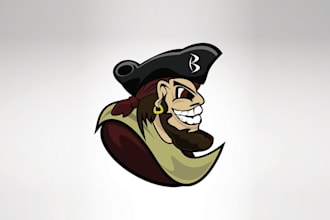 design classic college baseball team logo