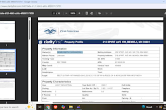 research property ownership details