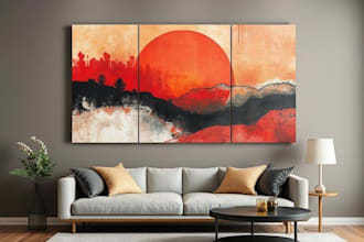 create unique digital abstract art