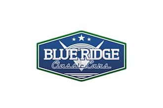 design modern attractive logo for blue ridge classic cars