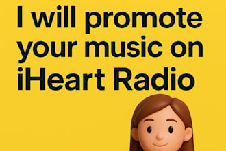 promote your music on iheart radio interview and digital radio airplay exposure