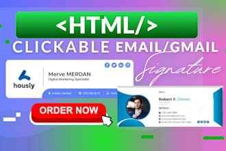 html email signature outlook signature clickable animated signature email footer