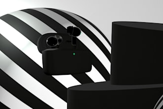 create realistic 3d product models and renders