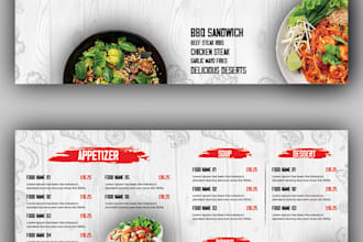 design digital restaurant menu