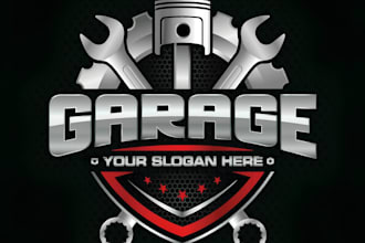 do professional automotive, car repair, auto detailing or car wash logo