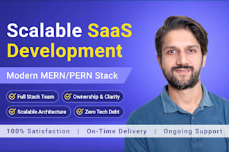 develop a scalable saas application in mern or pern stack