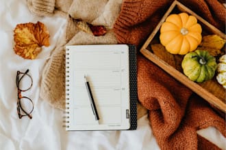 design a KDP interior for journal, workbook, or planner ready for amazon KDP
