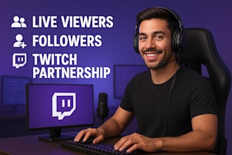 do twitch channel live viewers followers twitch partnership