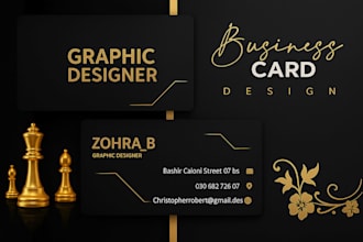 create business and visiting card design