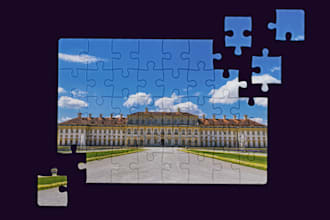 make a colorful personalized jigsaw puzzle for little ones