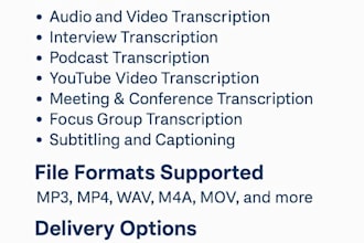 accurately transcribe your audio and video into text