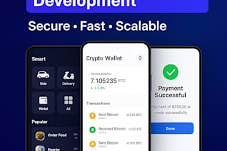develop aosp app gojek clone crypto wallet retrofit cash payment app development