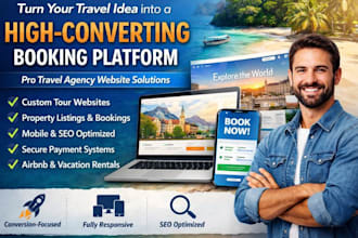 design travel agency website tour booking website tourism website direct booking